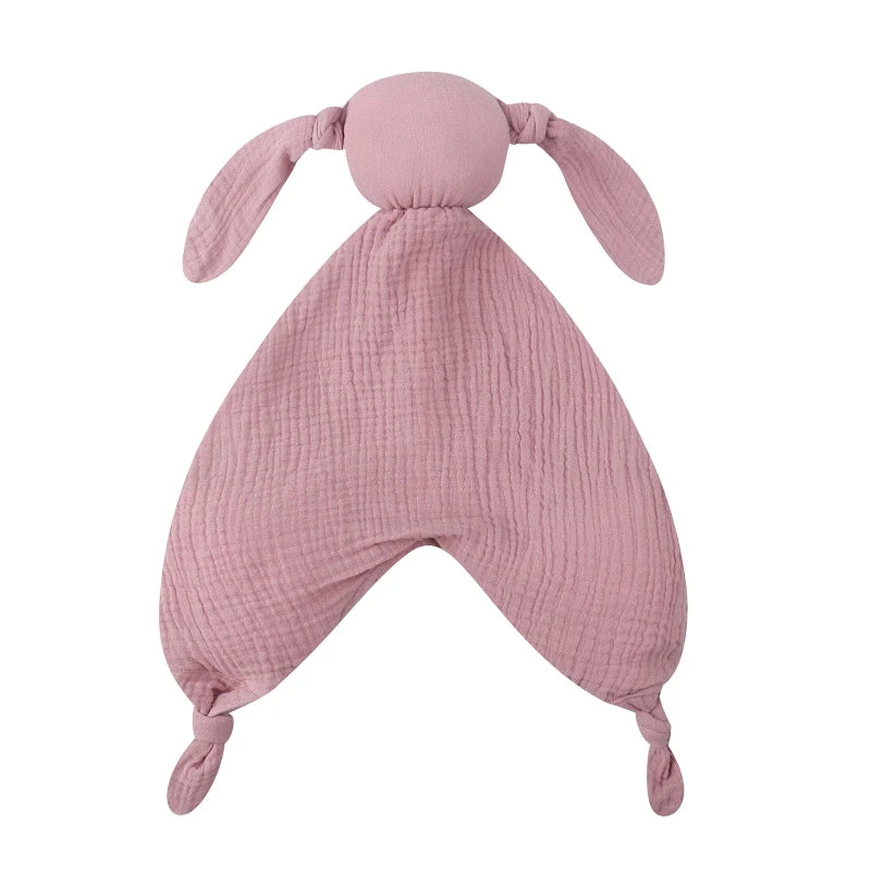 Lapinou d’Amour – Doudou Apaisant en Coton Muslin