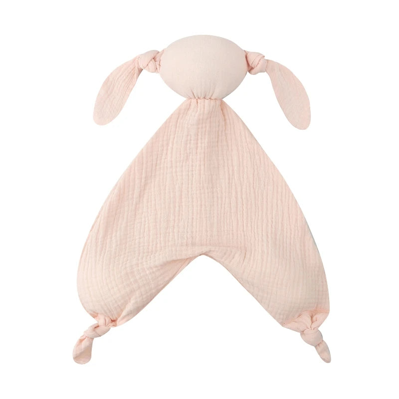 Lapinou d’Amour – Doudou Apaisant en Coton Muslin