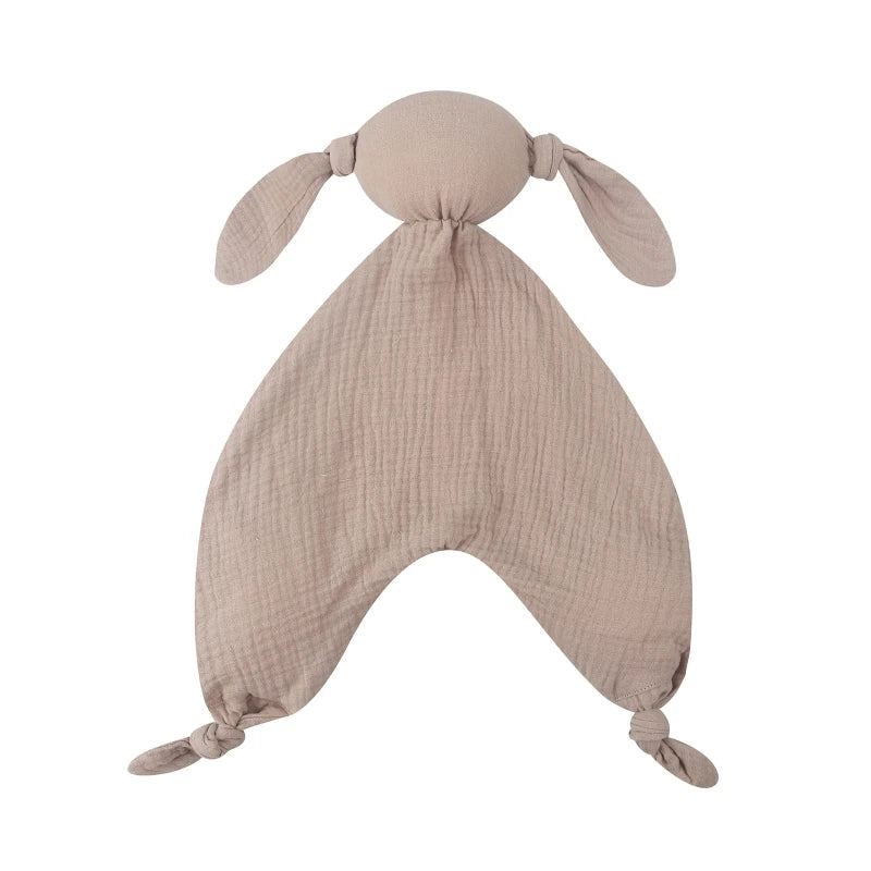 Lapinou d’Amour – Doudou Apaisant en Coton Muslin