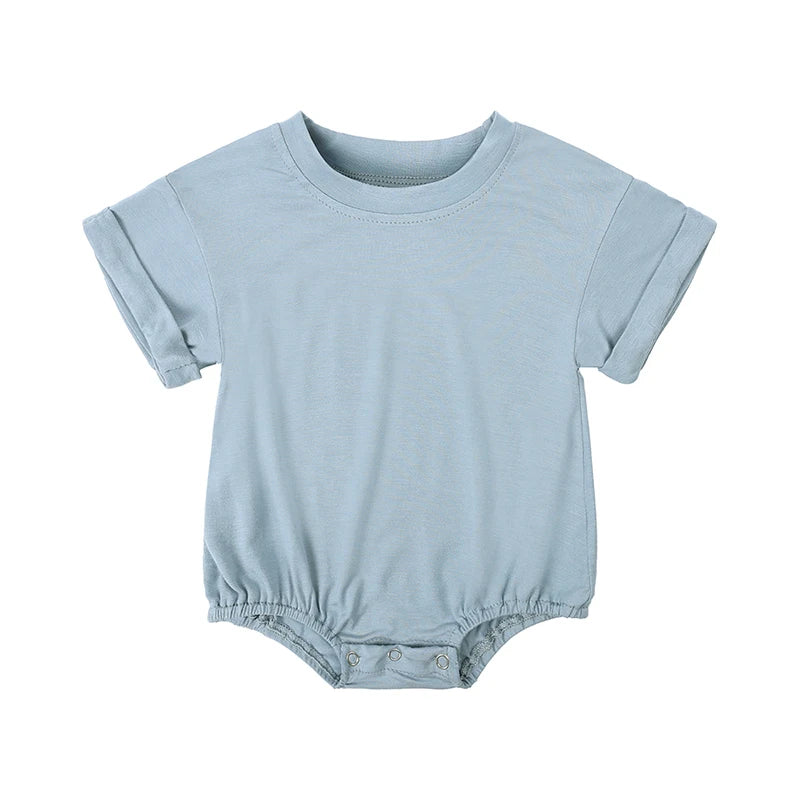 Combi Bambou – Barboteuse Minimaliste en Fibre Naturelle (3–24 mois)
