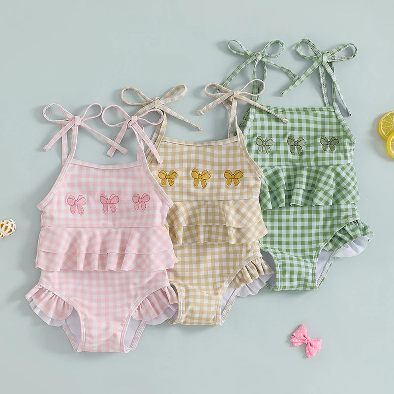 Maillot Volanté Bébé – Petits Bains Plein de Charme (0-3 ans)