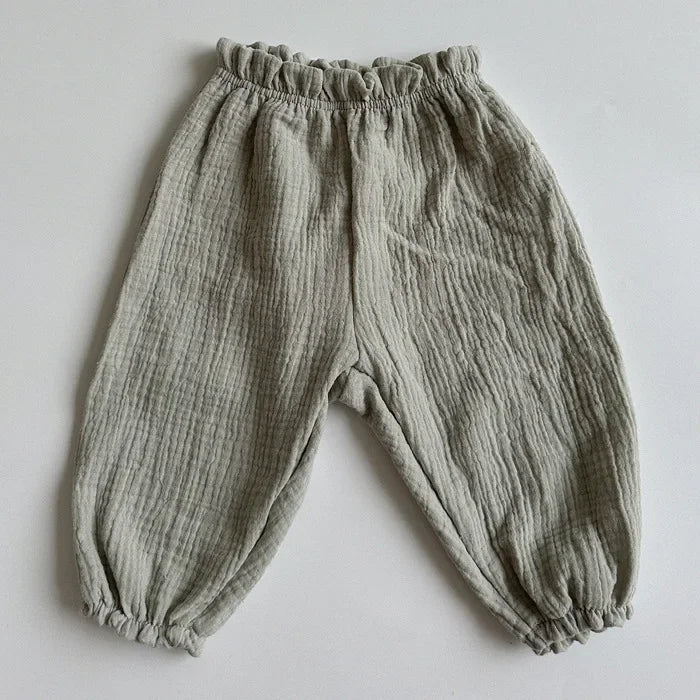 Pantalon Malin Souple en Coton Bio Imprimé
