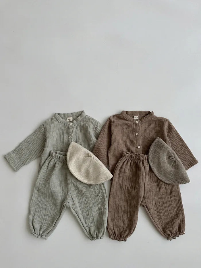 Pantalon Malin Souple en Coton Bio Imprimé