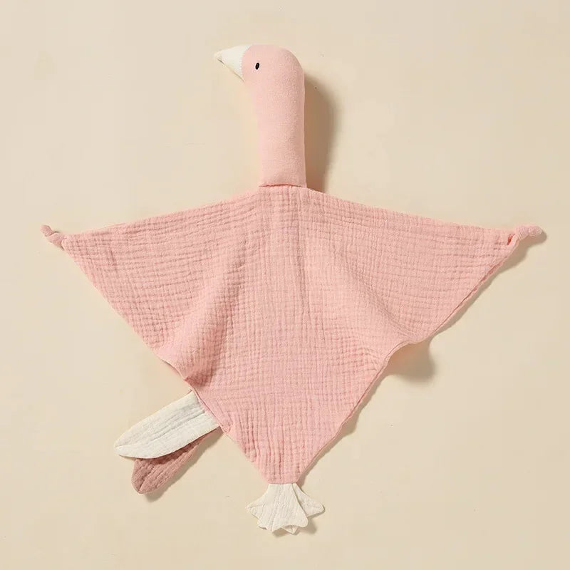 Gabin l’Oie – Doudou Câlin en Coton Muslin