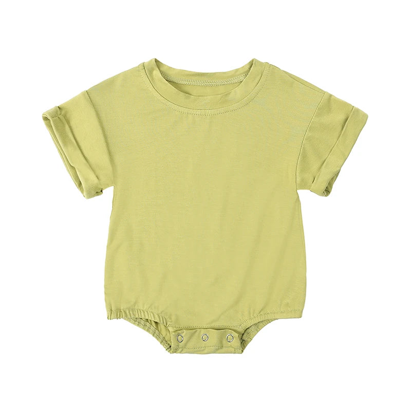 Combi Bambou – Barboteuse Minimaliste en Fibre Naturelle (3–24 mois)