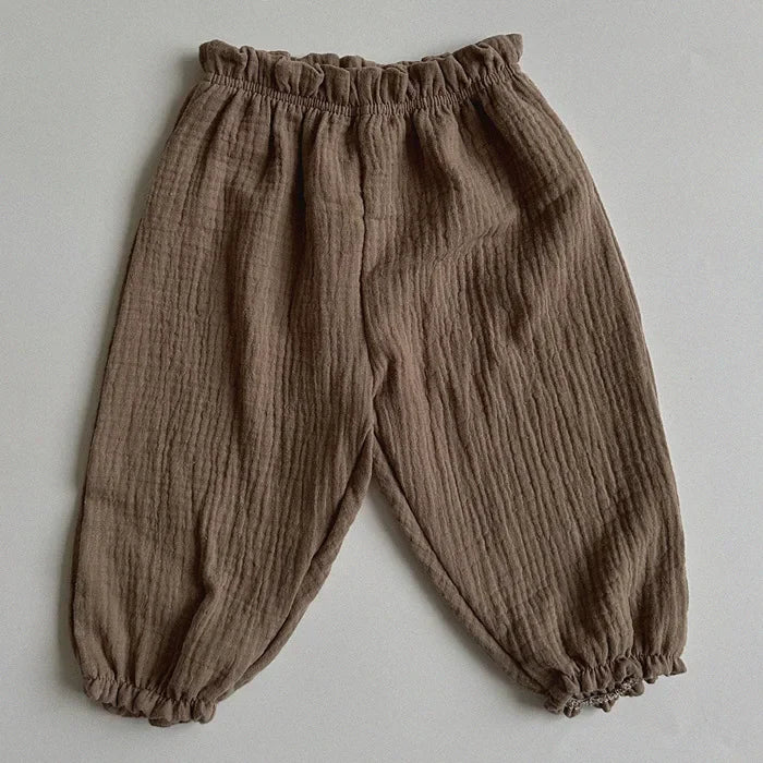 Pantalon Malin Souple en Coton Bio Imprimé